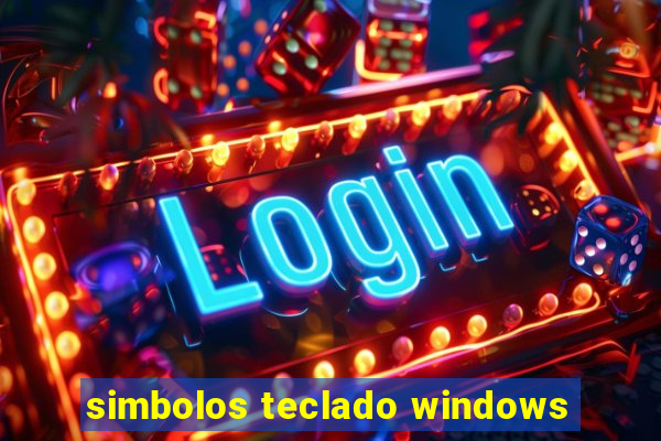 simbolos teclado windows